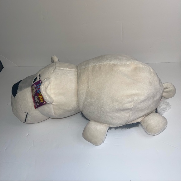Flip A Zoo ASHER HUSKY and POPPY POLAR BEAR Stuffed Pillow Huggable Fun 19” - Picture 15 of 15